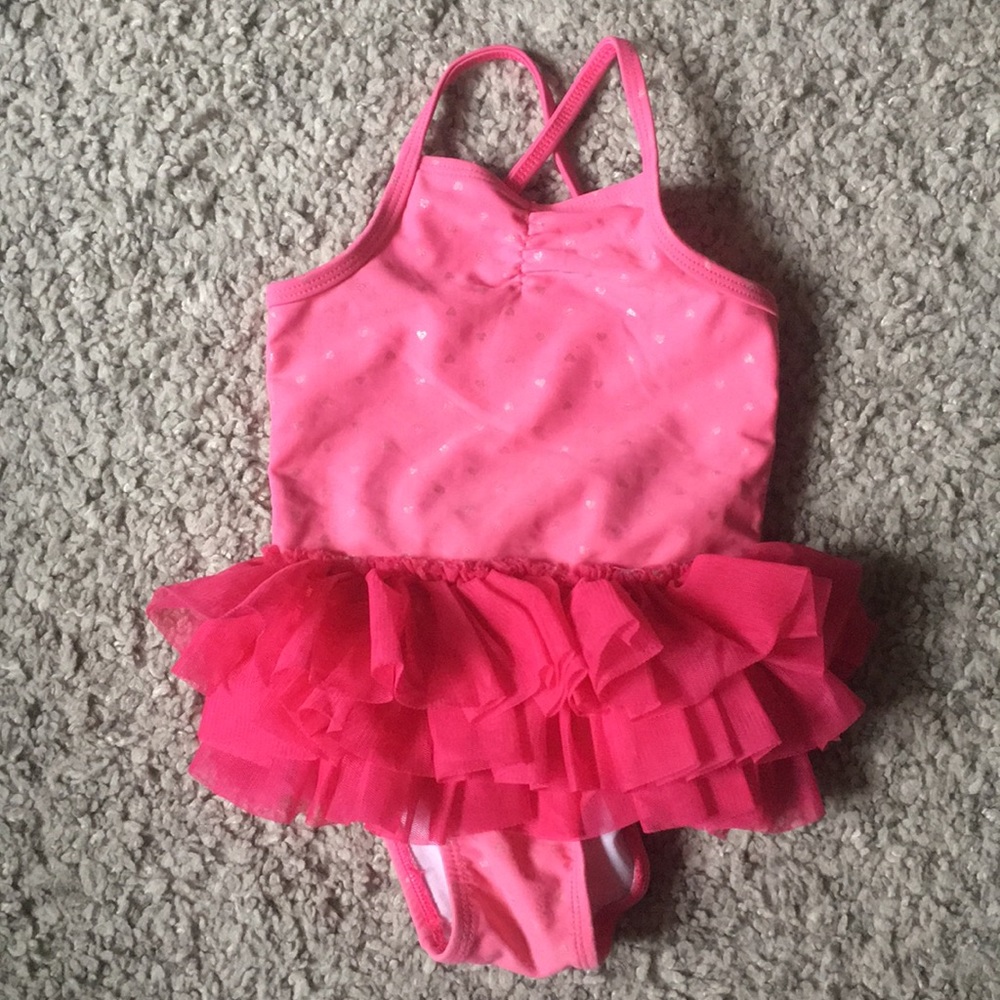 Pink swimsuit